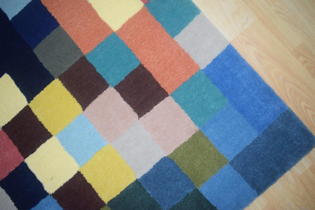 Hand tufted Carpet , 100% Cotton & 100% Wool
