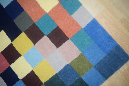 Hand tufted Carpet , 100% Cotton & 100% Wool