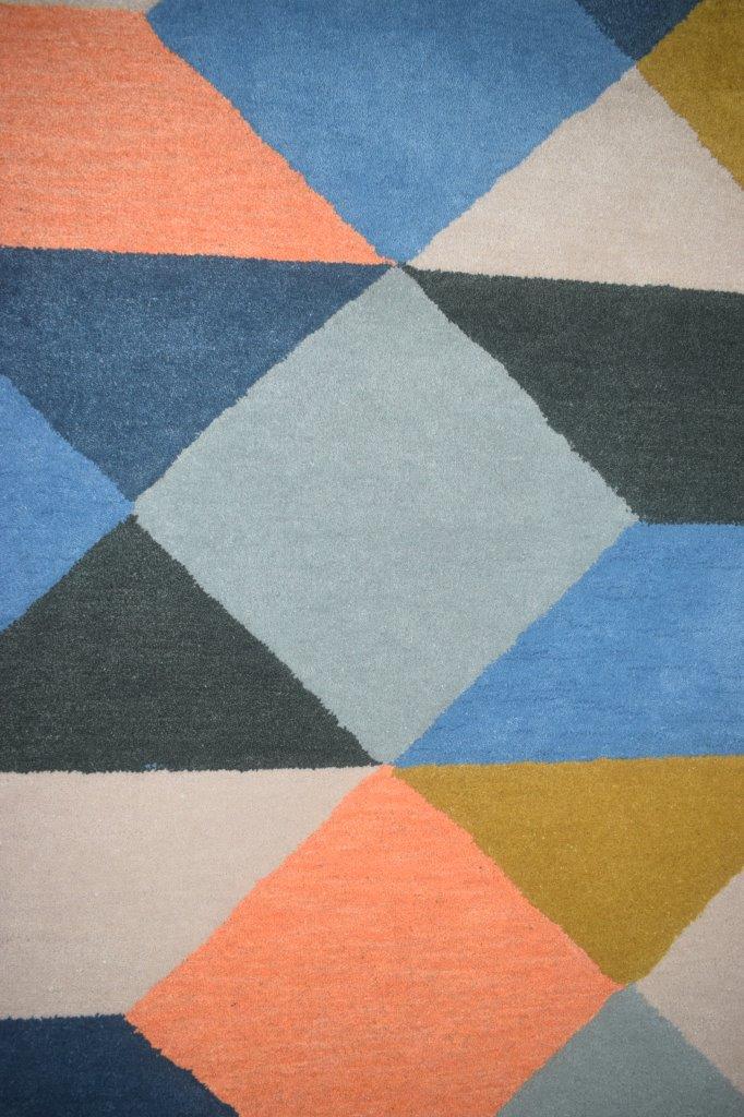 Hand Tufted Carpet,100% Cotton & 100% Wool