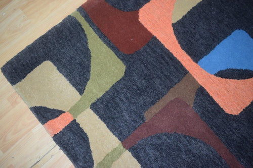 Hand Tufted Carpet, 100% Cotton & 100% Wool